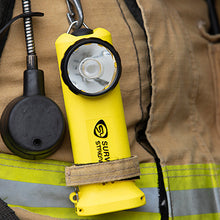 Load image into Gallery viewer, SURVIVOR Safety-Rated Firefighter's Right Angle Flashlight - Alkaline