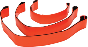 SET OF 3 BIO THANE STRAPS-ORANGE