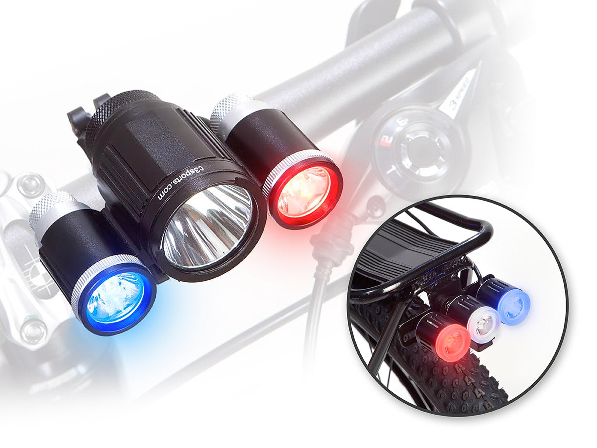 Bike MaxPatrol Police Lights and 2 Tone Siren