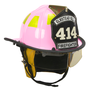 Cairns 1010 Pink Traditional Fiberglass Helmet, NFPA, OSHA