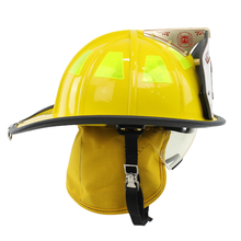 Load image into Gallery viewer, Cairns 1010 Yellow Traditional Fiberglass Helmet, NFPA, OSHA