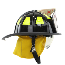 Load image into Gallery viewer, Cairns 1010 Black Traditional Fiberglass Helmet, NFPA, OSHA