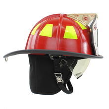 Load image into Gallery viewer, Cairns 1044 Helmet, Red, NFPA, OSHA