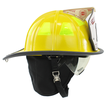 Load image into Gallery viewer, Cairns 1044 Helmet, Yellow, NFPA, OSHA
