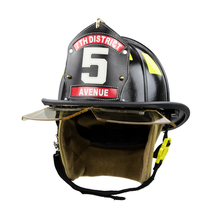 Load image into Gallery viewer, Cairns 1044 Helmet, Black, NFPA, OSHA