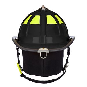 Cairns 1836 Painted Traditional Fire Helmet, Black