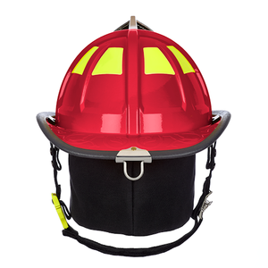 Cairns 1836 Painted Traditional Fire Helmet, Red