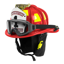 Load image into Gallery viewer, Cairns Red N6A Houston Leather Fire Helmet