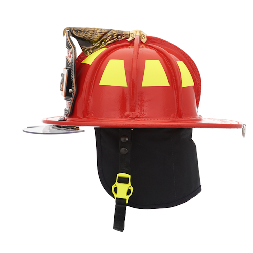 紅牙AIR N610MHB-TG・N Cairns Red N6A Houston Leather Fire Helmet – Continental Fire & Safety