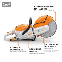 Load image into Gallery viewer, TSA 300 Battery Powered Cut-off Machine