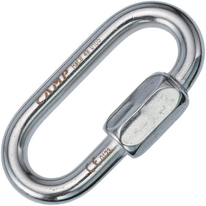 CAMP 10mm OVAL QUICK LINK STAINLESS STEEL