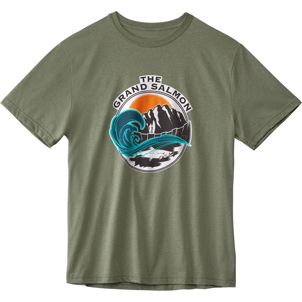 Men's Grand Salmon Short-Sleeve Eco T-Shirt