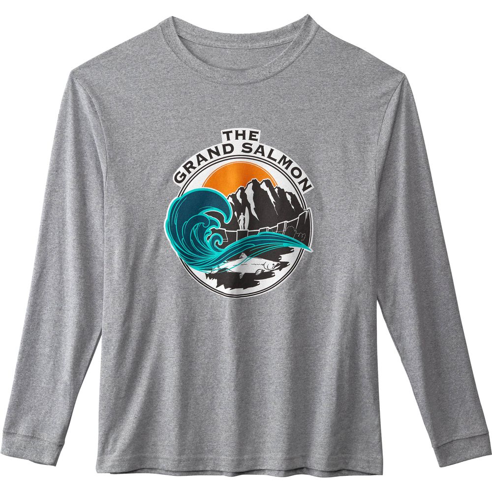 Men's Grand Salmon Long-Sleeve Eco T-Shirt