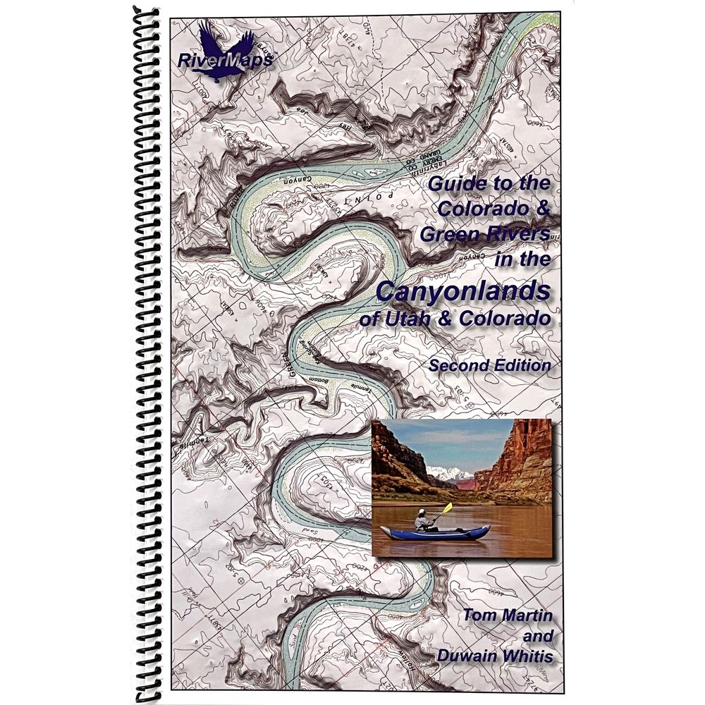 RiverMaps Colorado & Green Rivers in the Canyonlands Guide Book