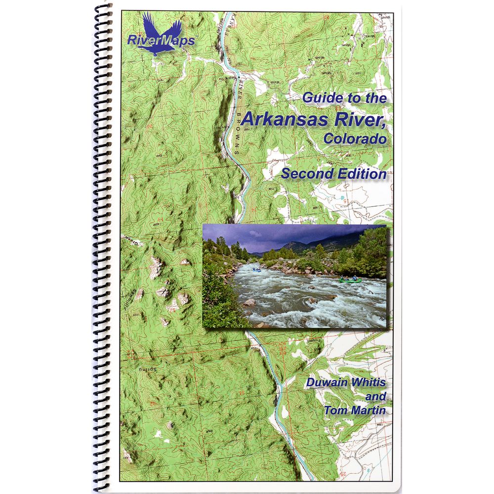 RiverMaps Arkansas River Colorado Guide Book