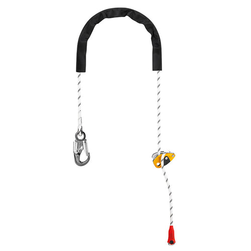 PETZL GRILLON HOOK WITH ADJUSTABLE WORK POSITIONING LANYARD