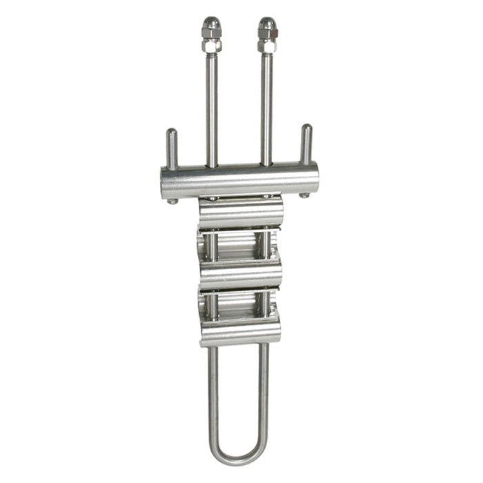 CMI 6 BAR U SHAPED RACK WITH STAINLESS STEEL TOP BAR