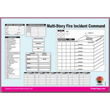 Load image into Gallery viewer, Incident Command Worksheet Multi-Pack Refill