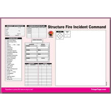 Load image into Gallery viewer, Incident Command Worksheet Multi-Pack Refill