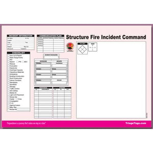 Incident Command Worksheet Multi-Pack Refill