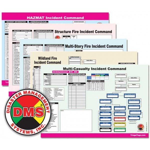 Incident Command Worksheet Multi-Pack Refill