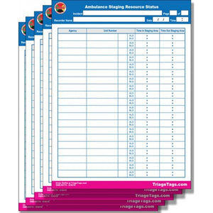 EMT3 Ambulance Resource Form - Refill Pack