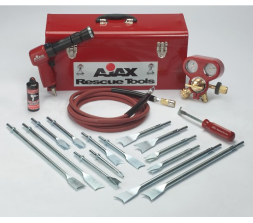 Ajax Rescue Tools 811-RK / 811-RMK Heavy Duty Air Hammer Rescue Kit